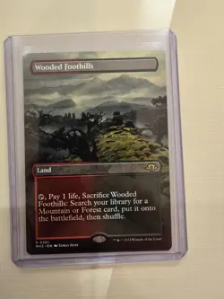 Wooded Foothills (Borderless) Modern Horizons 3 Regular - Image 3