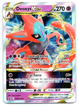 Deoxys VSTAR Pokemon Promo SWSH: Sword & Shield Promo Cards SWSH268 - Image 1