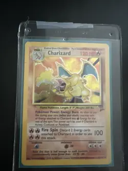 Charizard Base Set 2 Holo Rare Card 4/130 Near Mint - Image 1