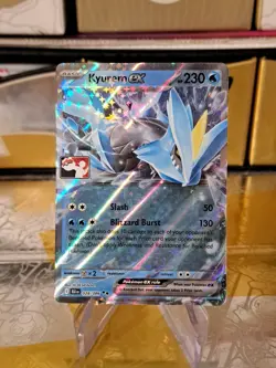 Kyurem Ex Pokemon Prize Pack Series 8 Promo Pokemon Card NM/LP - Image 1