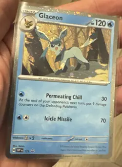 Glaceon - (Cosmos Holo) Promo SV: Scarlet & Violet Promo Cards 171 NM - Image 3