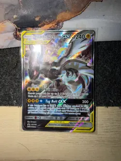 Pokemon Pikachu & Zekrom GX SM168 TAG TEAM Promo Holo 240 HP 150/200 ATK Card - Image 1