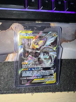 Pokemon Pikachu & Zekrom GX SM168 TAG TEAM Promo Holo 240 HP 150/200 ATK Card - Image 3
