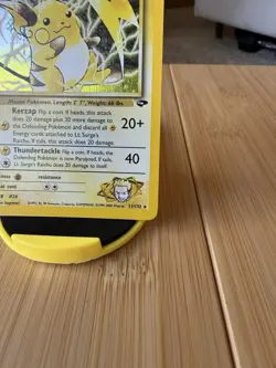 Pokemon Card Lt. Surge's Raichu Gym Challenge 11/132 Holo Unlimited Holo - Image 4