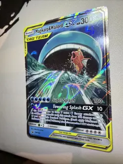 Pokemon TCG Magikarp and Wailord GX Holo Card Promo SM166 - Image 4
