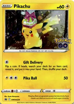 Pikachu - Promo SWSH: Sword & Shield Promo Cards SWSH234 NM - Image 1