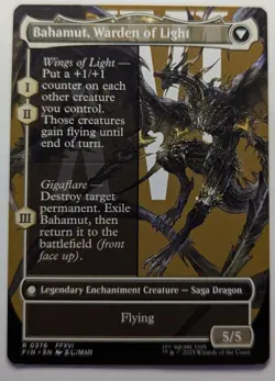 DION, BAHAMUT'S DOMINANT Borderless - Final Fantasy MTG Magic: the Gathering - Image 2