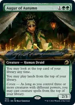 Augur of Autumn (Extended Art) Innistrad: Midnight Hunt LP 360 - Image 1