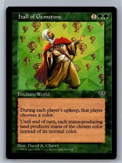 Magic The Gathering Mirage Hall of Gemstone MTG TCG CCG vintage rare Gem/Mint💎 - Image 1