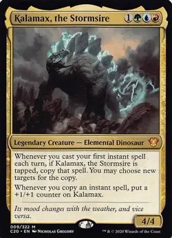 Kalamax, the Stormsire - 9 - Commander 2020 - NM - Normal - Image 1