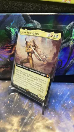 Celes, Rune Knight (Extended Art) #0167 - NM - MTG: Final Fantasy - REG - Image 2