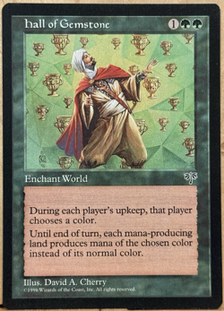 LIMITED EDITION Mirage Vintage MtG Hall of Gemstone Unplayed NM - Image 1