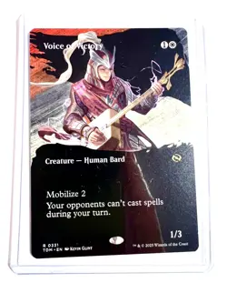 Voice of Victory (Borderless) Normal Tarkir Dragonstorm MTG NM - Image 1