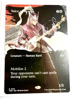Voice of Victory (Borderless) Normal Tarkir Dragonstorm MTG NM - Image 3
