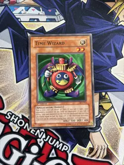 (STO) Time Wizard 1st Edition SDJ-015 Yu-Gi-Oh! MP - Image 1