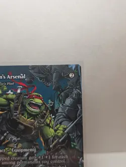 Ronin's Arsenal (Borderless) 0015 - PZA Teenage Mutant Ninja Turtles TMNT MTG NM - Image 3