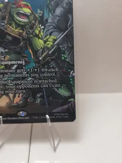 Ronin's Arsenal (Borderless) 0015 - PZA Teenage Mutant Ninja Turtles TMNT MTG NM - Image 4