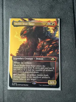 Imskir Iron-Eater - Borderless Modern Horizons 3 MTG - Image 1