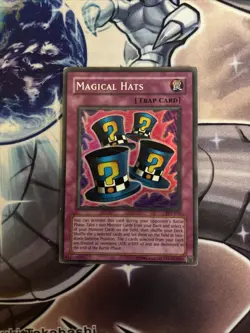 (EF) Yugioh Magical Hats PSV-033 Super Rare Unlimited MP - Image 1