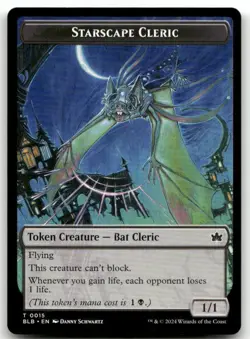 Starscape Cleric Token #15 (NM) Bloomburrow BLB Magic MTG - Image 1