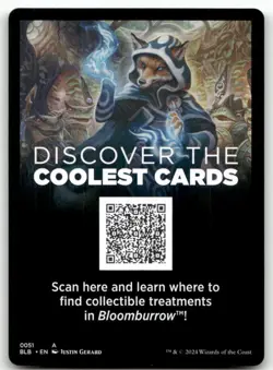 Starscape Cleric Token #15 (NM) Bloomburrow BLB Magic MTG - Image 2