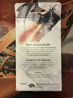 MTG Magic 2015 Core Set Intro Pack FLAMES OF THE DRAGON English Sealed - Image 2