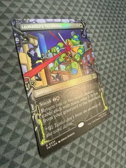 MTG Leonardo’s Technique #0224 Foil Showc R Teenage Mutant Ninja Turtles (TMT) - Image 2