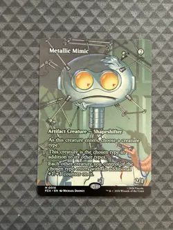 MTG Metallic Mimic #0016 Borderless Mythic TMNT Source Material (PZA) - Image 1