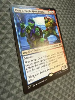 MTG Don & Raph, Hard Science #0144 Rare Teenage Mutant Ninja Turtles (TMT) - Image 2