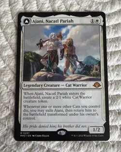 MTG Lot Ajani Nacatl Pariah + 4 Sacred Foundry + 3 Fear of Missing Out NM - Image 5