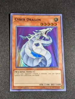 Yu-Gi-Oh! Cyber Dragon BLRR-EN048 1st Edition Ultra Rare NM - Image 1
