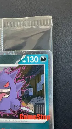 Pokemon Gengar GameStop Promo POR 050/088 Holo HP 130 Mind Jack English - Image 3