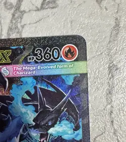 2025 Pokemon Mega Evolution Phantasmal Flames Mega Charizard X EX #125/094 - Image 5