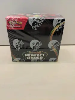 Pokemon Mega Evolution Perfect Order Booster Box Sealed - Image 1