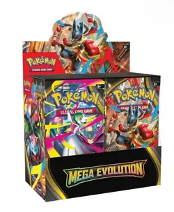 POKEMON MEGA EVOLUTION ENHANCED BOOSTER BOX NEW SEALED - Image 1