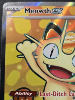 Pokemon TCG: Perfect Order - Meowth EX (107/088) Full Art Rare Holo - Image 2