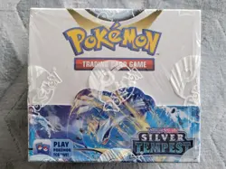 Pokemon Silver Tempest Booster Box New Factory Sealed Sword & Shield Seald 820650860911 - Image 1