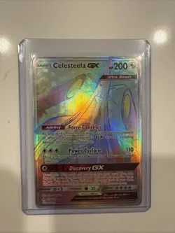 Celesteela GX 228/214 Secret Rainbow Rare Unbroken Bonds Pokemon TCG NM/M - Image 1