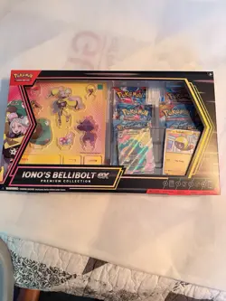 Pokemon TCG Ionos Bellibolt Ex Premium Collection Box FACTORY Sealed - Image 1