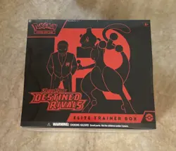 Pokemon TCG Scarlet & Violet-Destined Rivals Elite Trainer Box ETB Sealed - Image 1