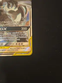 Pikachu & Zekrom GX Tag Team SM168 Black Star Promo Pokemon - MP - Image 4