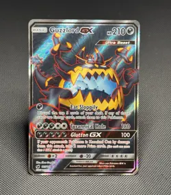 Pokemon TCG: Guzzlord GX 105/111 - Full Art - Crimson Invasion - *NM* - Image 1
