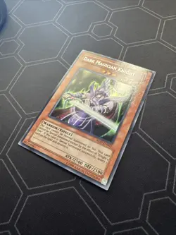 Dark Magician Knight ROD-EN001 Secret Rare Unlimited Edition Damaged - Image 2