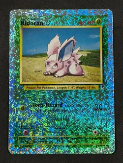 Pokemon TCG Legendary Collection #83/110 Nidoran Reverse Holo Beautiful - Image 1