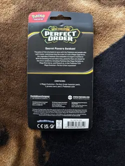 Pokemon Perfect Order Checklane Blister Booster Pack (Makuhita) - Image 2