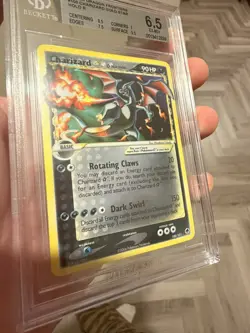 Pokemon Charizard Gold Star 100/101 Ex Dragon Frontiers Beckett / BGS 6.5 (PSA) - Image 5