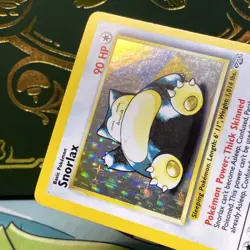 Pokemon Snorlax 1999 Jungle 11/64 Holo Rare MP - Image 4