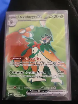 Decidueye Ex 100/088 Perfect Order Ultra Rare NM Pokemon English - Image 1