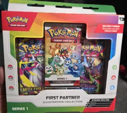 Pokemon TCG First Partner Illustration Collection Series 1 - New Sealed Box - Image 1