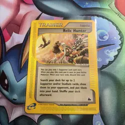 Pokemon Skyridge Relic Hunter 120/144 NEAR MINT - Image 1